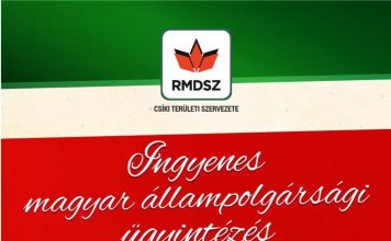 Ingyenes honosítás, anyasági és életkezdési támogatás ügyintézése Gyimesközéplokon