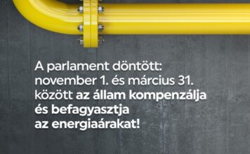 RMDSZ: az elsők voltunk, akik az energiaárak befagyasztását kértük – döntött a parlament: az állam kompenzálja és befagyasztja az energiaárakat