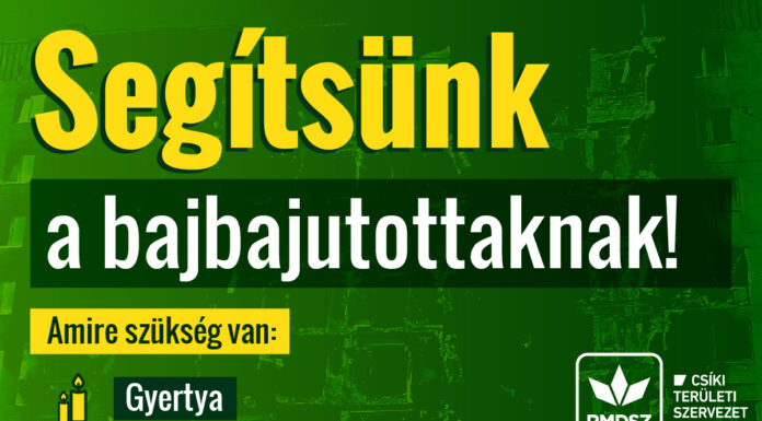 Segítsünk a bajbajutottaknak!