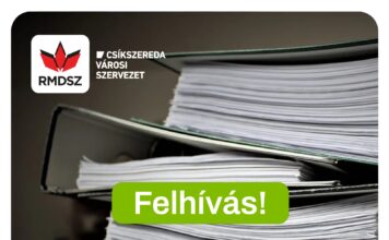 Felhívás – megnyílt a jelentkezés az RMDSZ Csíkszereda város önkormányzati képviselőjelölti listájára